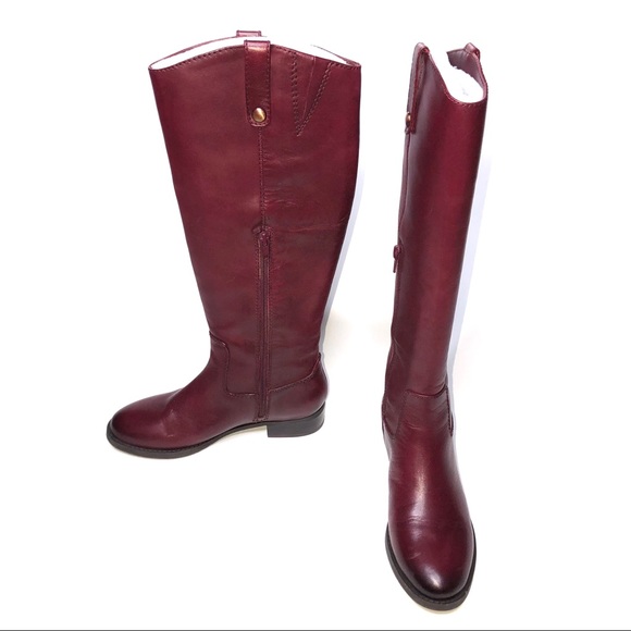 INC LEATHER RIDING BOOTS - Picture 9 of 10